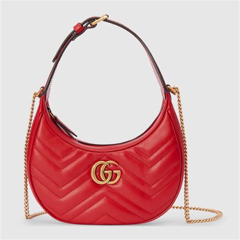 mini borsa gg marmont in pelle matelassé